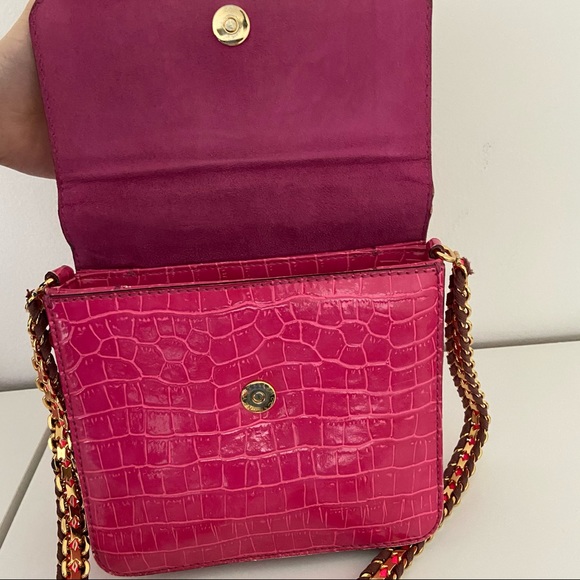 Stella McCartney Croc Pink Grace Bag - Picture 7 of 7